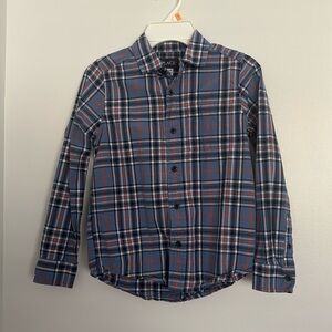 Boys Button Up Long Shirt